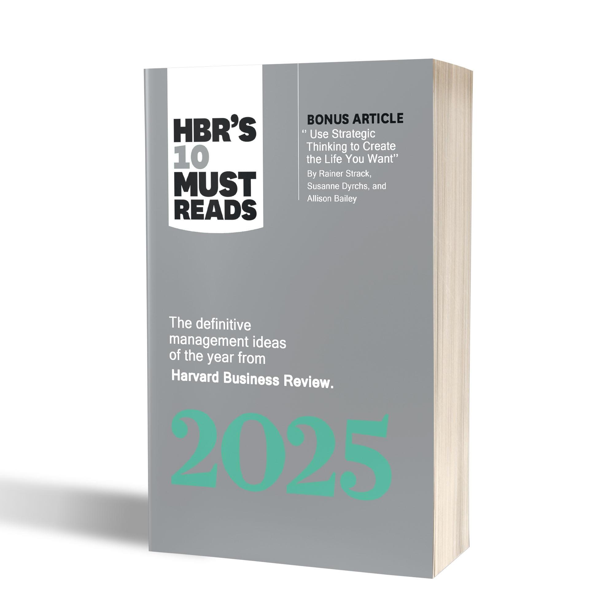 HBR 10 Must Read 2025